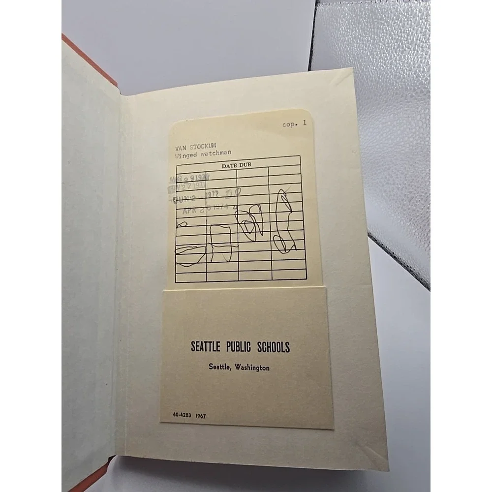 The‎ Winged Watchman Book Hilda Van Stockum Hardcover 1962 Young 1st Edition